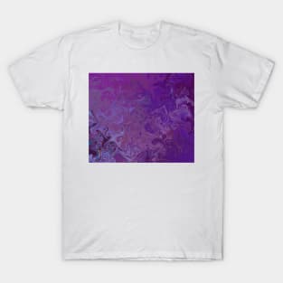 Purple swirls T-Shirt